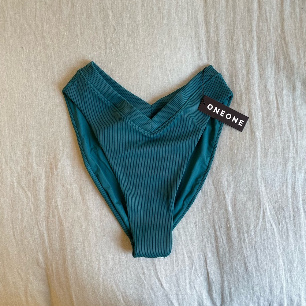 Oneone swimwear bikini bottoms in size Medium